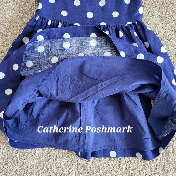 ♥️EUC♥️ BODEN GIRLS LINEN DRESS - Picture 5 of 8